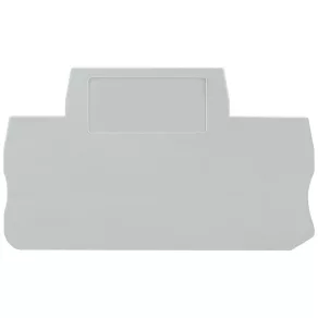   Siemens 8WH9000-1VA00 placă de capăt pentru bornieră etajată, 1,5-2,5 mm², gri