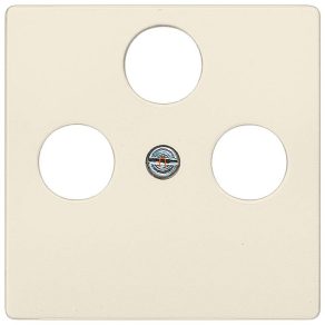   Capac pentru antenă Siemens 5TG2528-2, 3 deschideri, alb crem (RAL1013), DELTA i-system