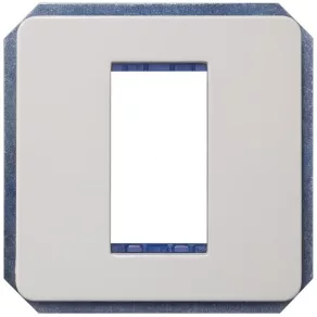   Cadru de montare Siemens 5TG1391, 1 modul, alb titan (RAL9010), 68x68 mm, stil DELTA