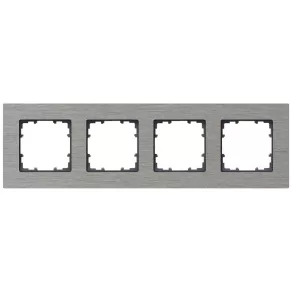 Siemens 5TG1124-0, ramă nr. 4, aluminiu natural, DELTA Miro