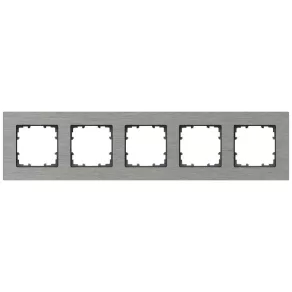 Siemens 5TG1125-0, ramă nr. 5, aluminiu natural, DELTA Miro