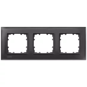 Siemens 5TG1203-2, cadru nr. 3, sticlă, negru, DELTA miro