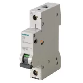 Întrerupător mic Siemens 1P C 63 A 6 kA (5SL6163-7)