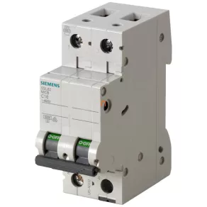 Întrerupător mic Siemens 2P B 20 A 6 kA (5SL6220-6)
