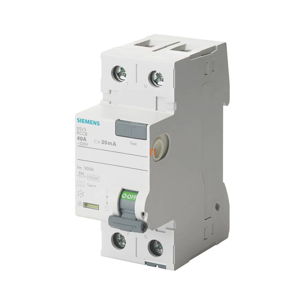 Siemens 5SV3316-6 releu FI 63A 2P 30mA, tip A
