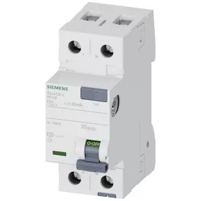   Relé de protecție la scurtcircuit Siemens 5SV4312-0, 25 A, 2 poli, 30 mA, tip CA