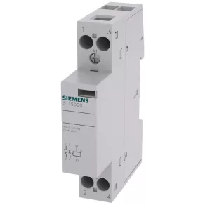   Contactor modular Siemens 5TT5000-2, 20 A/230 V c.a., 2NO, bobină de 24 V c.a./c.c.