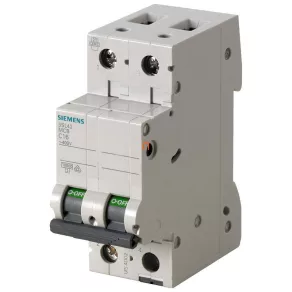 Întrerupător mic Siemens 2P C 6A 10kA (5SL4206-7)