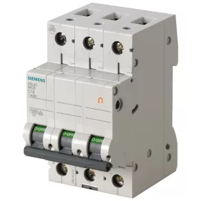 Întrerupător mic Siemens 3P C 20 A 10 kA (5SL4320-7)