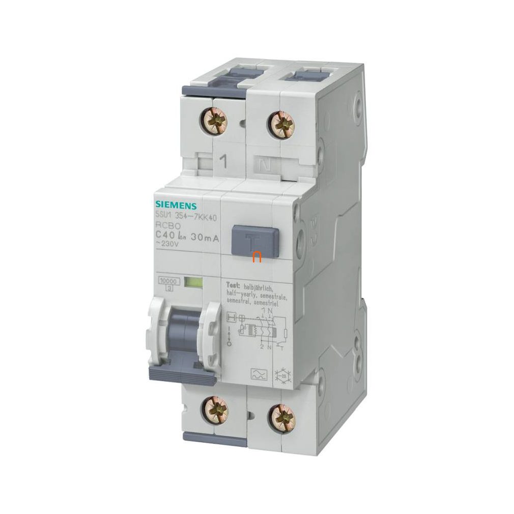 Întrerupător Siemens 1P+N B 20A 10kA 30mA