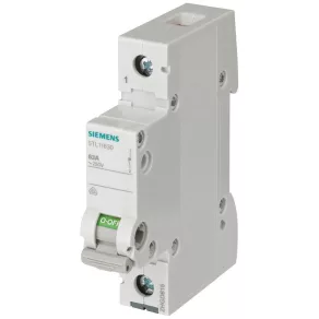   Întrerupător modular Siemens 5TL1132-0, 32 A, 1NO, PORNIT-OPRIT