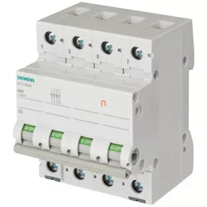   Întrerupător modular Siemens 5TL1480-0, 80 A, 4 NO, PORNIT-OPRIT