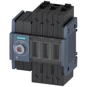   Întrerupător secțional Siemens 3KD1630-2ME10-0, 3P 16A, acționare pe partea stângă, cu clemă de conectare