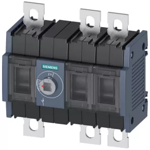   Comutator secțional Siemens 3KD3640-0NE20-0, 3P 160 A, acționare centrală, conectori plat