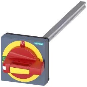   Siemens 8UD1171-2AD15 acționare rotativă completă, 0-1, roșu/galben, ax de 300 mm 8x8, (3KD dimensiune 1/2, 3KF dimensiune 1)
