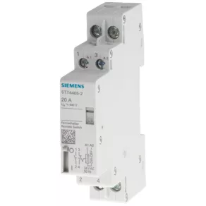   Relé de impuls Siemens 5TT4422-0, 25 A/440 V c.a., 2 NO, bobină de 230 V c.a.