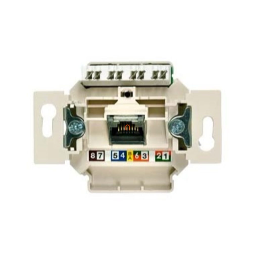 Siemens 5TG2027-1 1xRJ45 Cat.6a UTP priză, DELTA i-system