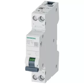 Disjunctor mic 1C+N 10 A 6 kA  5SL6010-7 Siemens