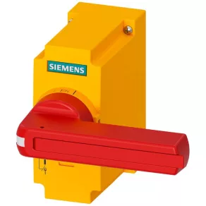   Siemens 3KF9201-2AA00 acționare directă pentru 3KF2, roșu/galben, cu posibilitate de blocare