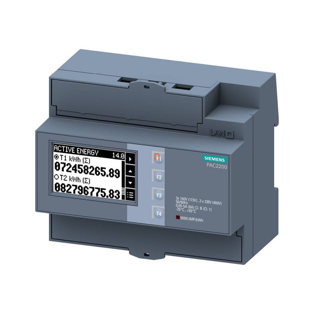 Siemens 7KM2200-2EA30-1CA1 SENTRON PAC2200 multitec, cu alimentare proprie, M-Bus, fără certificare MID