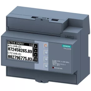   Siemens 7KM2200-2EA30-1CA1 SENTRON PAC2200 multimetru, cu alimentare proprie, M-Bus, fără certificare MID