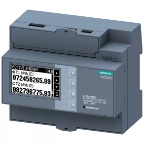   Siemens 7KM2200-2EA30-1DA1 SENTRON PAC2200 multimetru, cu alimentare proprie, Modbus RTU, fără certificare MID