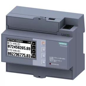   Siemens 7KM2200-2EA30-1EA1 SENTRON PAC2200 multimetru, cu alimentare proprie, Modbus TCP, fără certificare MID