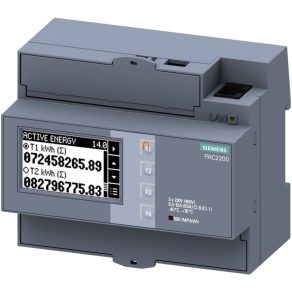   Siemens 7KM2200-2EA40-1EA1 SENTRON PAC2200 multi-dispozitiv, autoalimentat, 65A, Modbus TCP, fără certificare MID