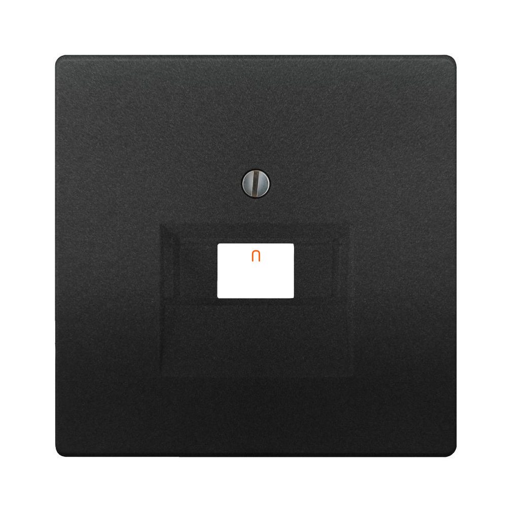 Siemens 5TG1394-0AC 1/2xRJ11/45 capac, pentru Rutenbeck, Antracite Cosso (RAL7016), stil DELTA