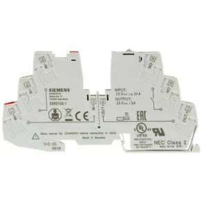   Întrerupător Siemens 5SK9102-1 24 Vcc/2 A + contact auxiliar