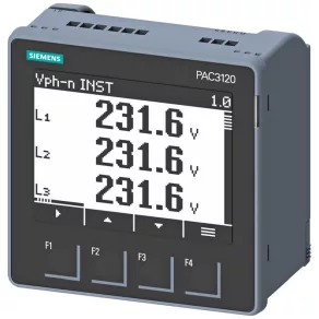   Siemens 7KM3120-1BA01-1EA0 SENTRON PAC3120 multimetru, 24-60 V c.c., Modbus RTU, fără certificare MID