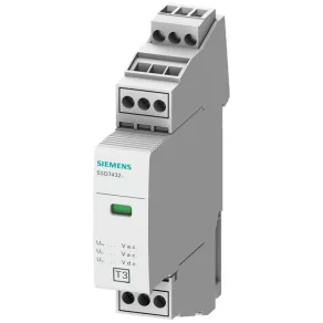   Dispozitiv de descărcare a supratensiunii Siemens 5SD7432-7, 1+0P D/T3/III 230 V TN-S/TT, cu semnalizare la distanță