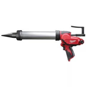   Pistol de etanșare și lipire Milwaukee M12 cu tub de aluminiu de 400 ml, fără baterie și încărcător M12 PCG/400A-0 4933441780