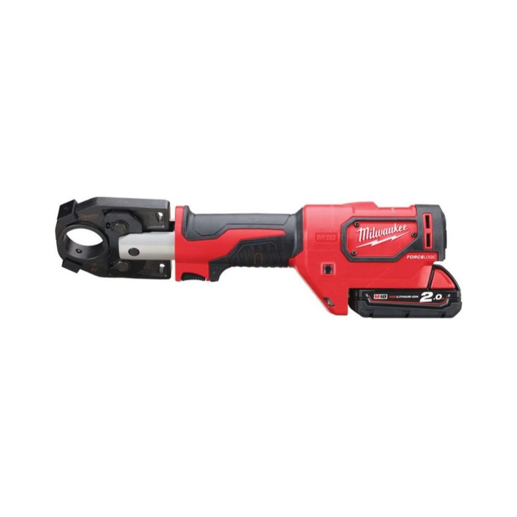 Milwaukee M18 Crimpator hidraulic pentru cabluri 16-300 mm2 cu baterie 1x2,0 Ah și încărcător M18 HCCT-201C 4933451194 – În limita stocului disponibil!!!