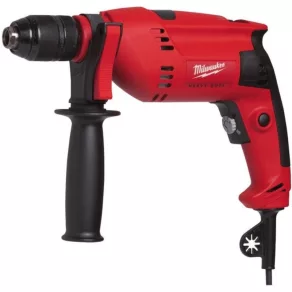   Mașină de găurit Milwaukee cu o singură viteză, 630 W, 0-950 rpm, cu cablu de 4 m și trusă de scule DE 13 RP 4933409194