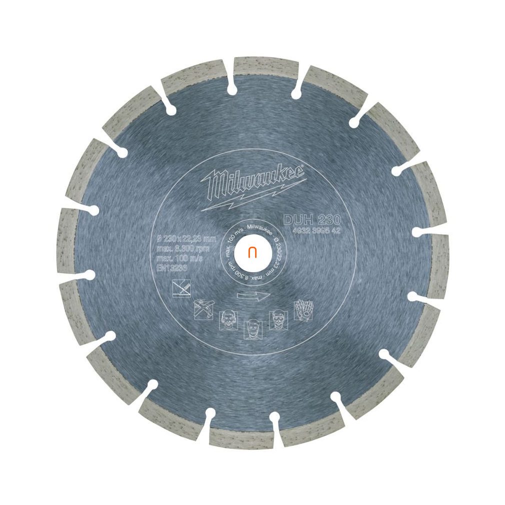 Milwaukee disc de tăiere diamantat DUH 230x22,2mm (4932399542)