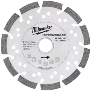 Disc de tăiere cu diamant Milwaukee HUDD 150 mm 4932399821