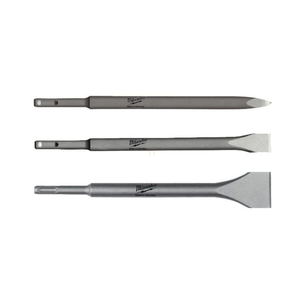 Set de dălți Milwaukee SDS-Plus (3 bucăți) 4932430001
