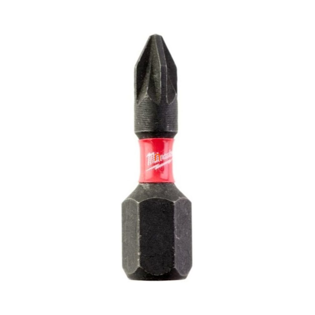 Milwaukee Shockwave bit pentru șurubelniță PZ1 25 mm, 2 bucăți (4932430860)