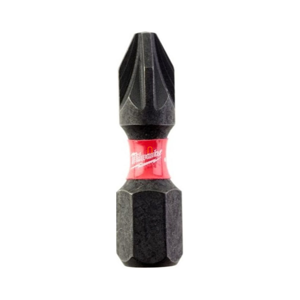 Milwaukee Shockwave bit pentru șurubelniță PZ2 25 mm, 2 bucăți (4932430863)