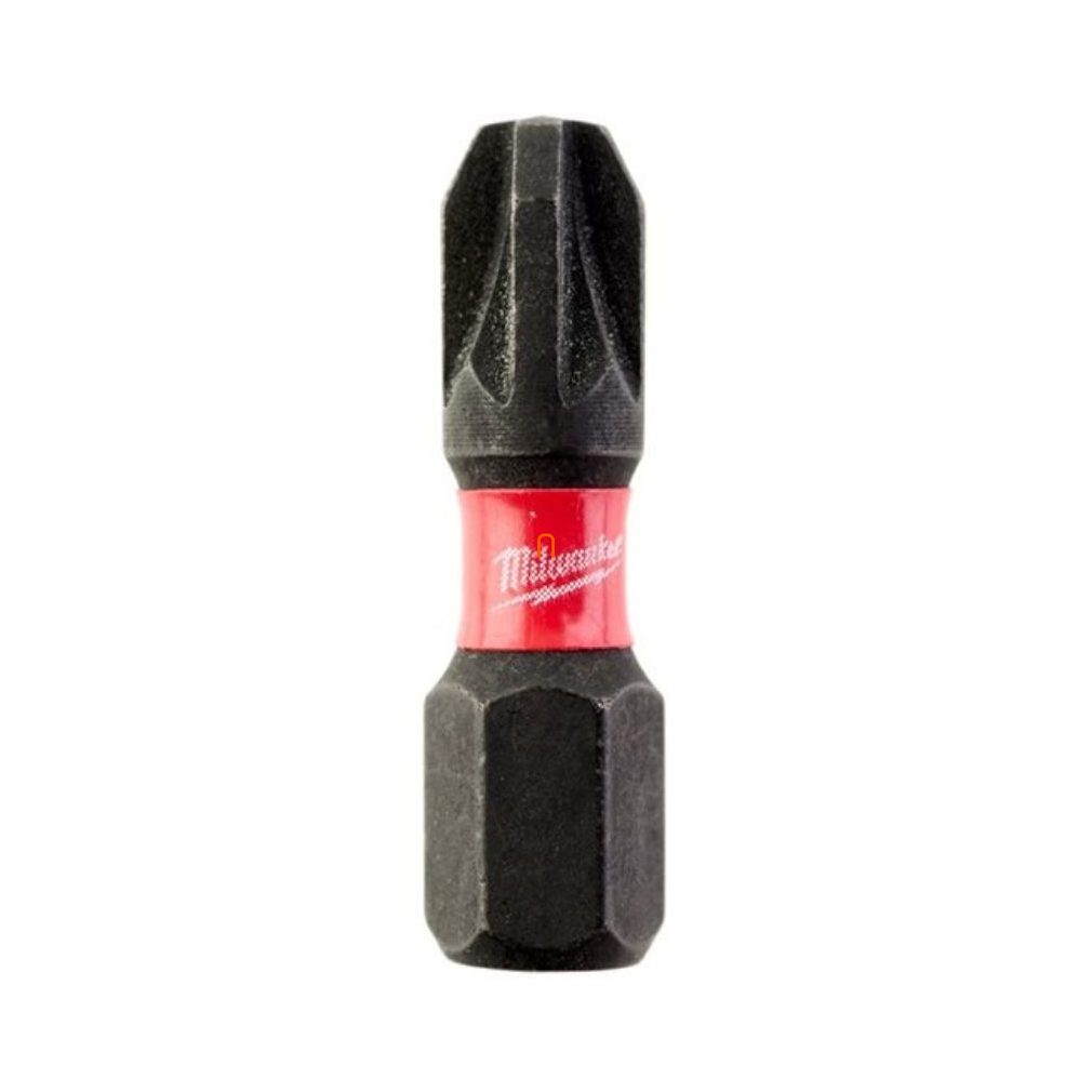 Milwaukee Shockwave șurubelniță bit PZ3 25mm 25 bucăți (4932430869)