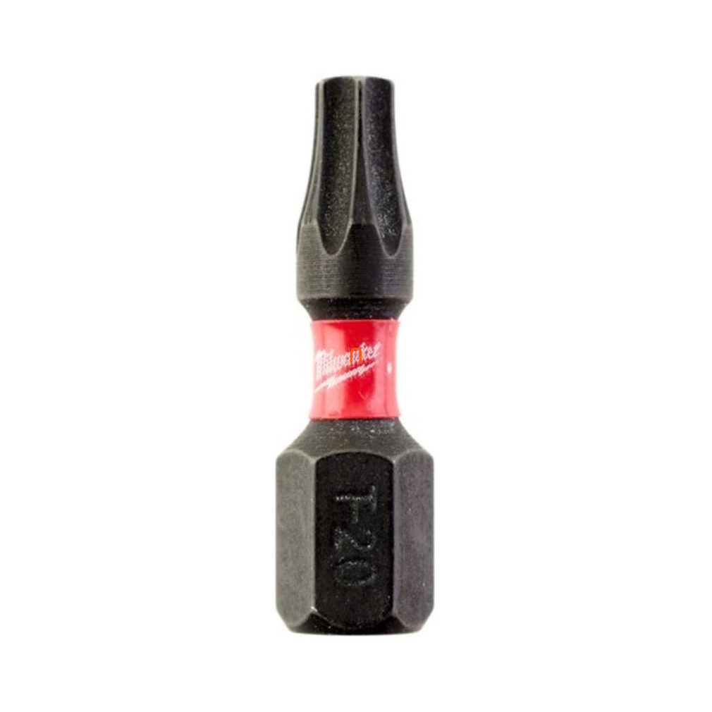 Milwaukee Shockwave bit pentru șurubelniță TX20 25 mm, 25 bucăți (4932430875)