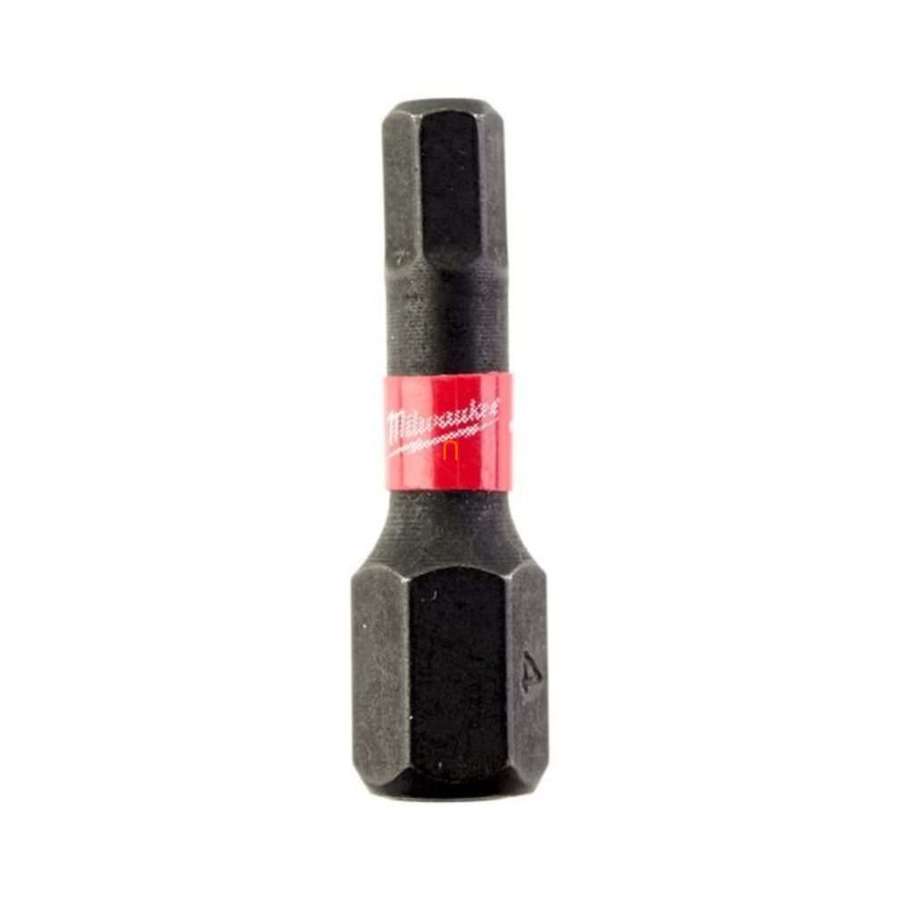 Milwaukee Shockwave bit pentru șurubelniță Hex4 25 mm, 2 bucăți (4932430895)