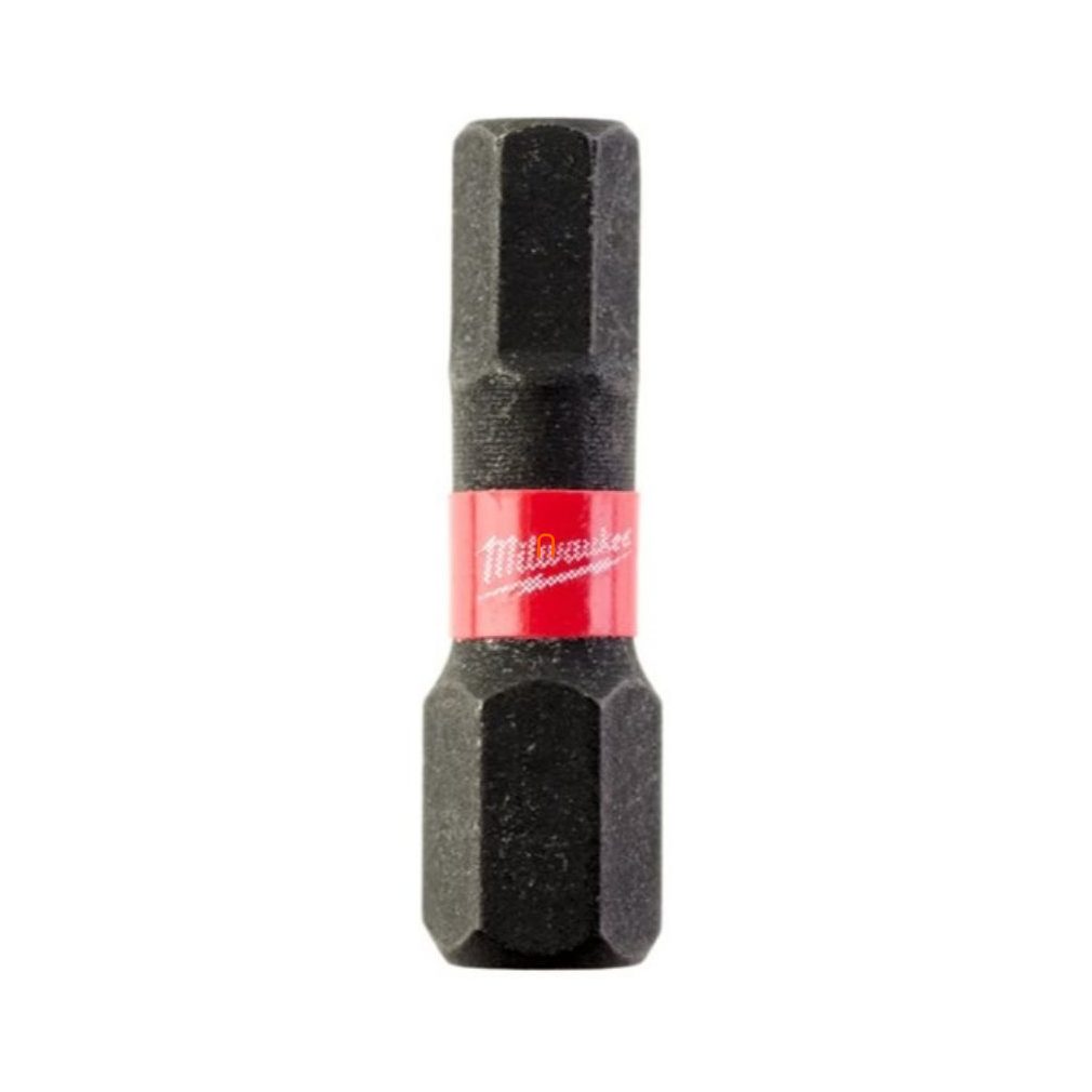 Milwaukee Shockwave bit pentru șurubelniță Hex5 25 mm, 2 bucăți (4932430896)