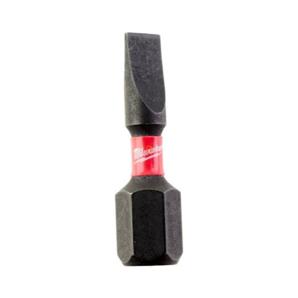 Milwaukee Shockwave bit pentru șurubelniță SL0,6x4,5 25 mm, 2 bucăți (4932430901)