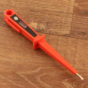   Tester de tensiune cu lampă incandescentă, portocaliu (125-250 V)