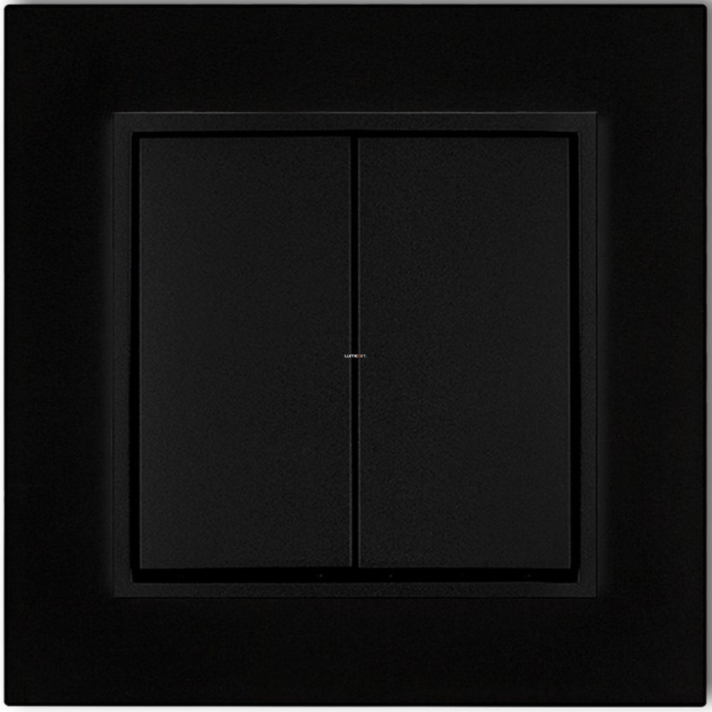 Comutator pentru lustră cu ramă în culoare negru mat (Mini)
