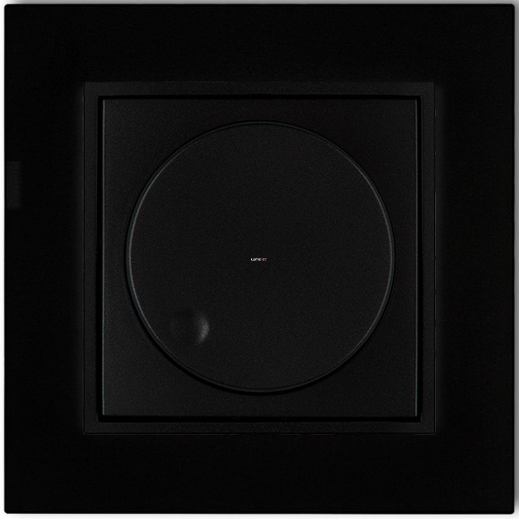 Cadru pentru reglarea intensității luminoase, negru mat (Mini)