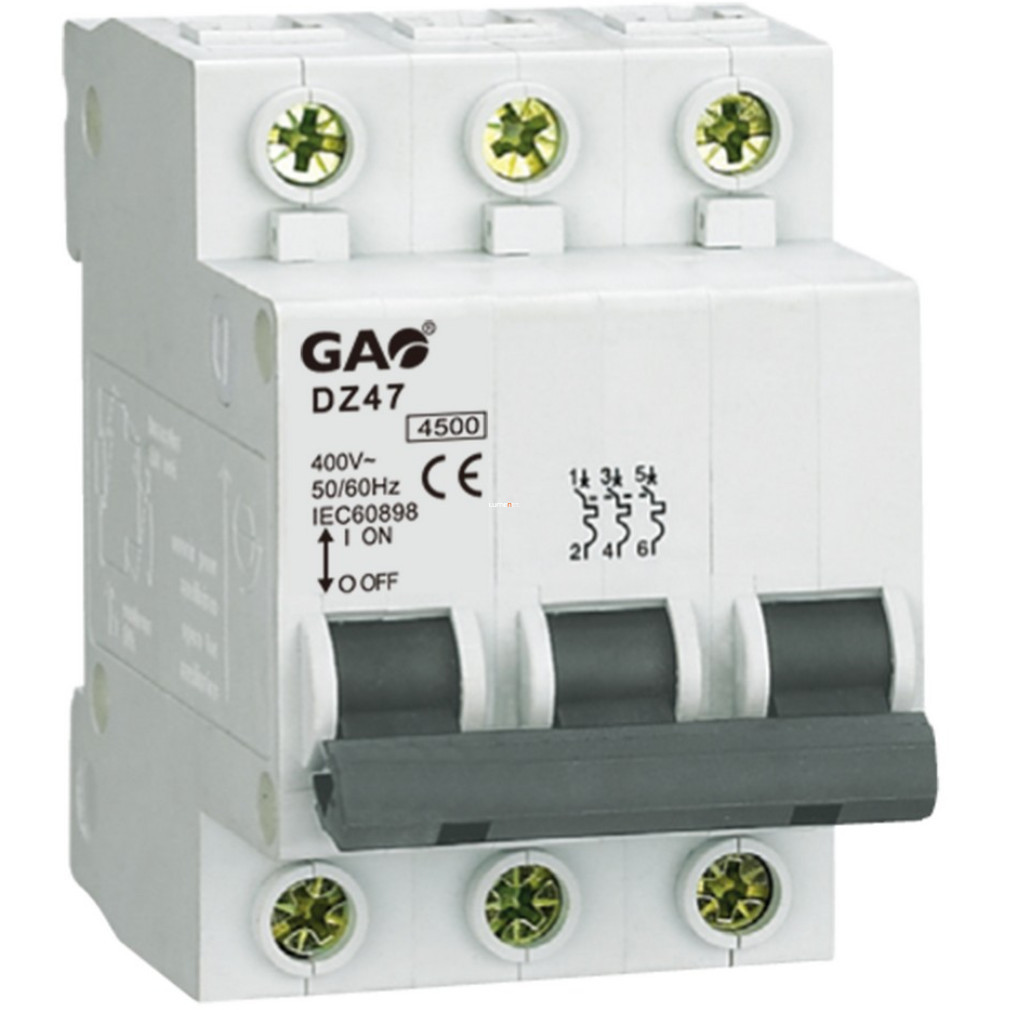 Disjunctor miniatural 3P C 40A 4,5kA