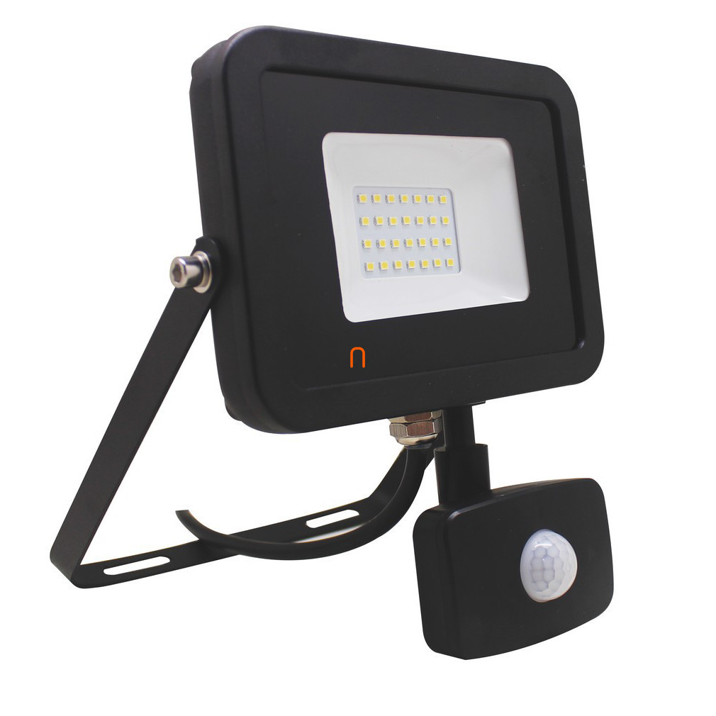 LED reflector cu senzor de mișcare, ambalat separat, alb rece, 1800lm